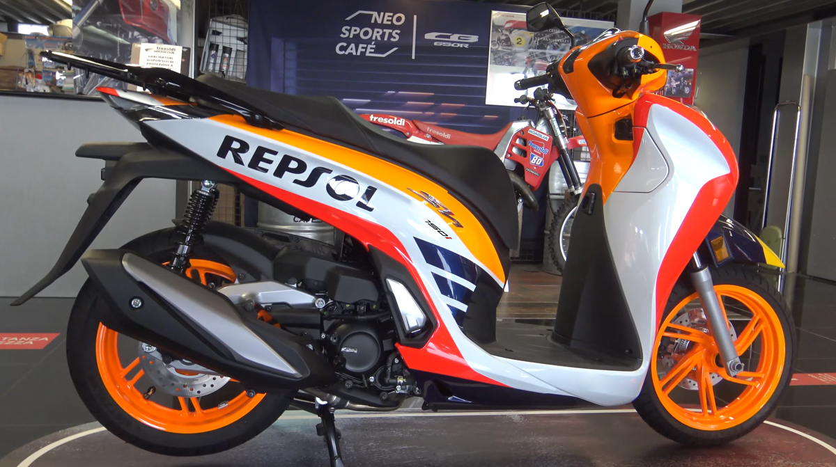 Honda SH150i 2025 italia repsol